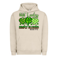St. Patrick's Not Lucky Simply Blessed Urban Hoodie | Teevron
