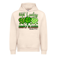 Sandshell St. Patrick's Not lucky simply blessed Urban Hoodie - OliviaCreatesArt