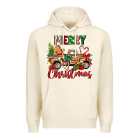 Tofu merry christmas gingerbread truck Premium Hoodie - texasbilliewilder