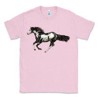 Bubblegum Pink American Paint Horse Classic Tee - LillyAllenDesigns