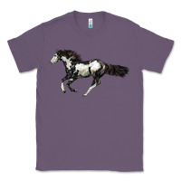Lavender American Paint Horse Classic Tee - LillyAllenDesigns