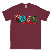 Burgundy love christmas Classic Tee - AdoDesignShop