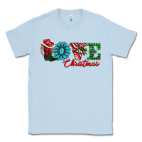 Dusty Blue love christmas Classic Tee - AdoDesignShop