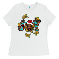 White joy Sunflower Ladies Tee - JahusDesignShop
