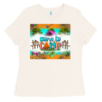 Bone born to camp Ladies Tee - Zillion Design Studio