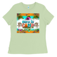 Matcha born to camp Ladies Tee - Zillion Design Studio