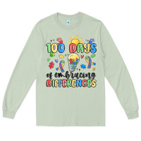 Matcha 100 days of embracing differences Long Sleeve Tee - MaliasSmallBusiness