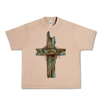 Cross With Thorn Urban Heavy Tee | Teevron