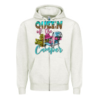 Queen Of The Camper Zipper Hoodie | Teevron