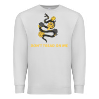 Dove Grey Don't Tread On Me Premium Sweatshirt - Bettercallsaul