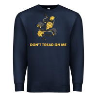 Navy Don't Tread On Me Premium Sweatshirt - Bettercallsaul
