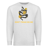 Oatmeal Heather Don't Tread On Me Premium Sweatshirt - Bettercallsaul