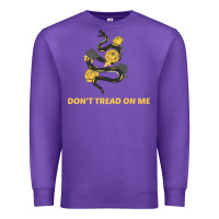 Purple Don't Tread On Me Premium Sweatshirt - Bettercallsaul