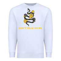 White Don't Tread On Me Premium Sweatshirt - Bettercallsaul