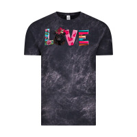 Cloud Black belted galloway Vintage Tee - AdoDesignShop