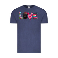 Vintage Denim belted galloway Vintage Tee - AdoDesignShop