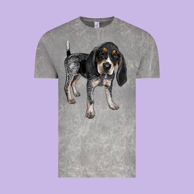 Bluetick Coonhound Vintage Tee Designed By Lillyallendesigns