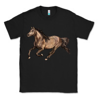 Black Missouri Fox Trotter horse Classic Tee - LillyAllenDesigns