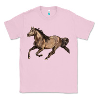 Bubblegum Pink Missouri Fox Trotter horse Classic Tee - LillyAllenDesigns