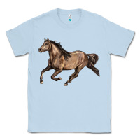 Dusty Blue Missouri Fox Trotter horse Classic Tee - LillyAllenDesigns