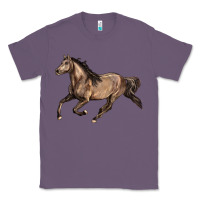 Lavender Missouri Fox Trotter horse Classic Tee - LillyAllenDesigns