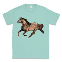 Seafoam Missouri Fox Trotter horse Classic Tee - LillyAllenDesigns