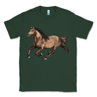 Sports Green Missouri Fox Trotter horse Classic Tee - LillyAllenDesigns
