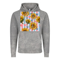 Cloud Rock patriotic sunflowers stripes and stars seamless patrern Vintage Hoodie - BundleAndBundleShop