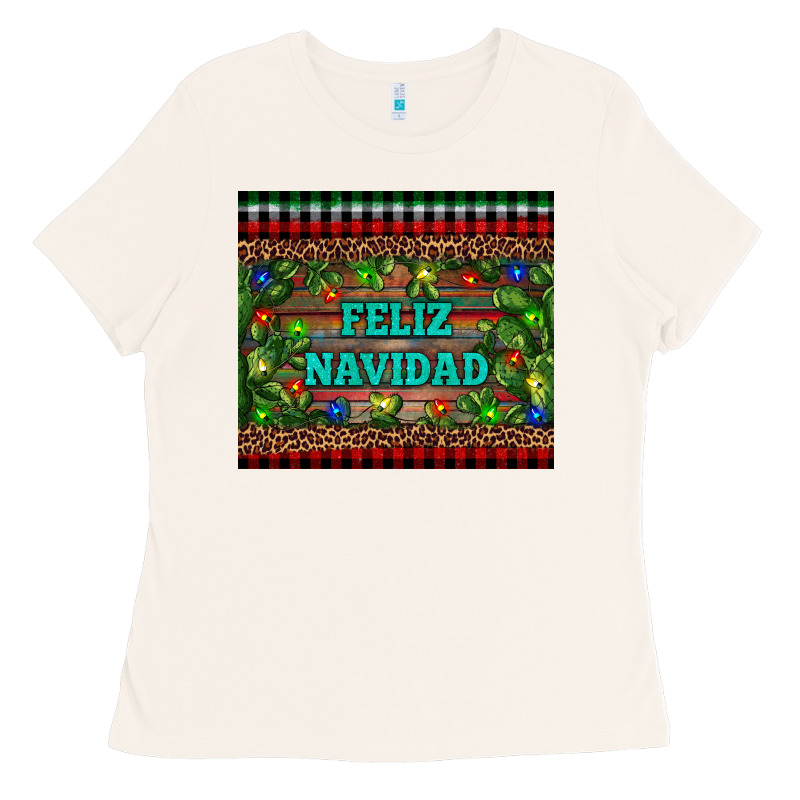 Feliz Navidad Ladies Tee by RanaPortraitStore | Teevron