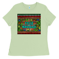 Matcha feliz navidad Ladies Tee - RanaPortraitStore