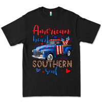 Black American heart southern soul truck Premium Tee - Neo Western