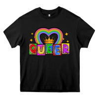 Black queer Heavy Core Tee - Zillion Design Studio