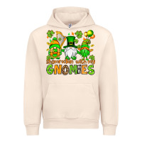 Sandshell St. Patrick's Day shamrockin' with my gnomies Urban Hoodie - OliviaCreatesArt