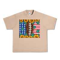 Burro American football and america Urban Heavy Tee - NancyCooperArtShop
