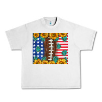Lunar Rock American football and america Urban Heavy Tee - NancyCooperArtShop