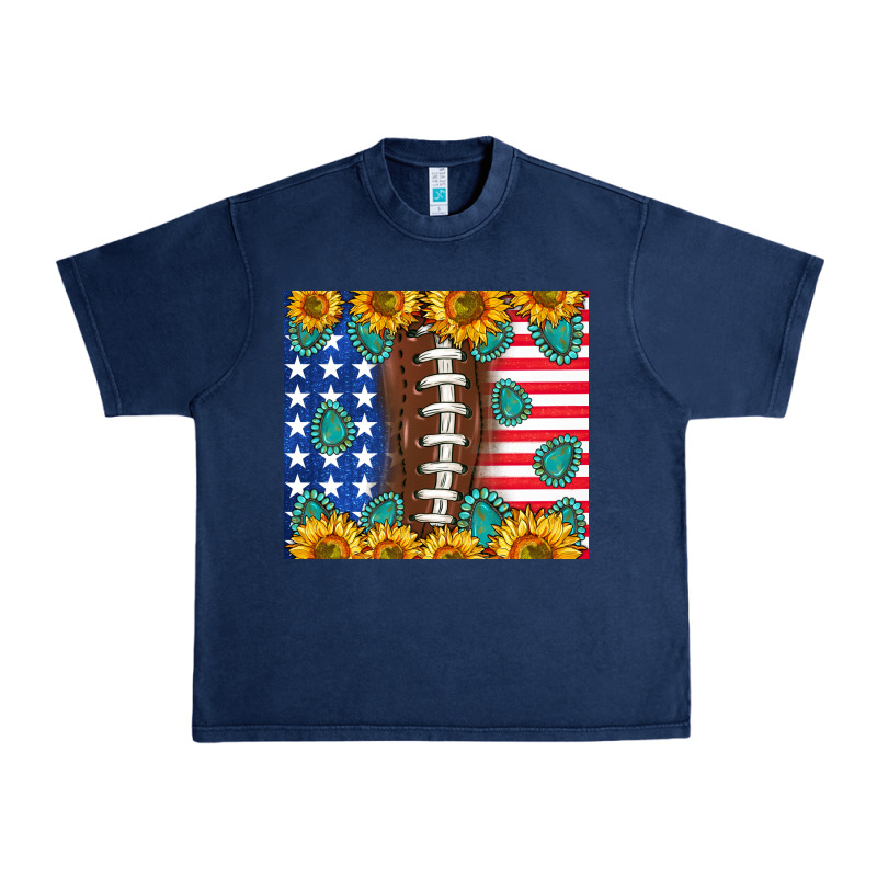 American Football And America Urban Heavy Tee by NancyCooperArtShop | Teevron