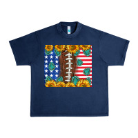 Navy American football and america Urban Heavy Tee - NancyCooperArtShop