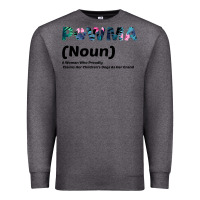 Charcoal Heather Dog Love: Grandma aka Pawma Premium Sweatshirt - Bettercallsaul