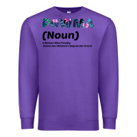 Purple Dog Love: Grandma aka Pawma Premium Sweatshirt - Bettercallsaul