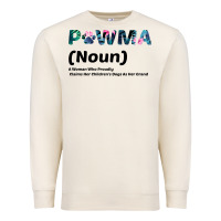 Sandshell Dog Love: Grandma aka Pawma Premium Sweatshirt - Bettercallsaul