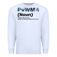 White Dog Love: Grandma aka Pawma Premium Sweatshirt - Bettercallsaul