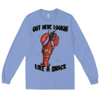 Out Here Lookin Like A Snack Boujee Long Sleeve Tee | Teevron