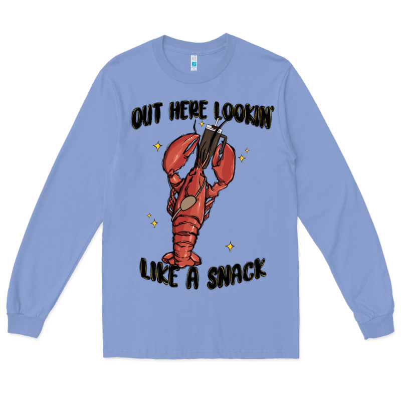 Out Here Lookin Like A Snack Boujee Long Sleeve Tee by MaliasSmallBusiness | Teevron