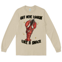 Mushroom out here lookin like a snack boujee Long Sleeve Tee - MaliasSmallBusiness