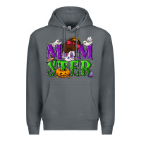 Rock Momster Halloween Premium Hoodie - NancyCooperArtShop