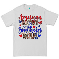 Dove Grey American heart southern soul Premium Tee - Neo Western