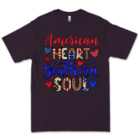 Plum American heart southern soul Premium Tee - Neo Western