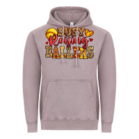 Vintage Zinc busy raising ballers softball Vintage Hoodie - Jasminsmagicworld