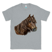 Heather Grey missouri horse Classic Tee - LillyAllenDesigns