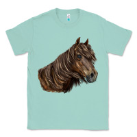 Seafoam missouri horse Classic Tee - LillyAllenDesigns